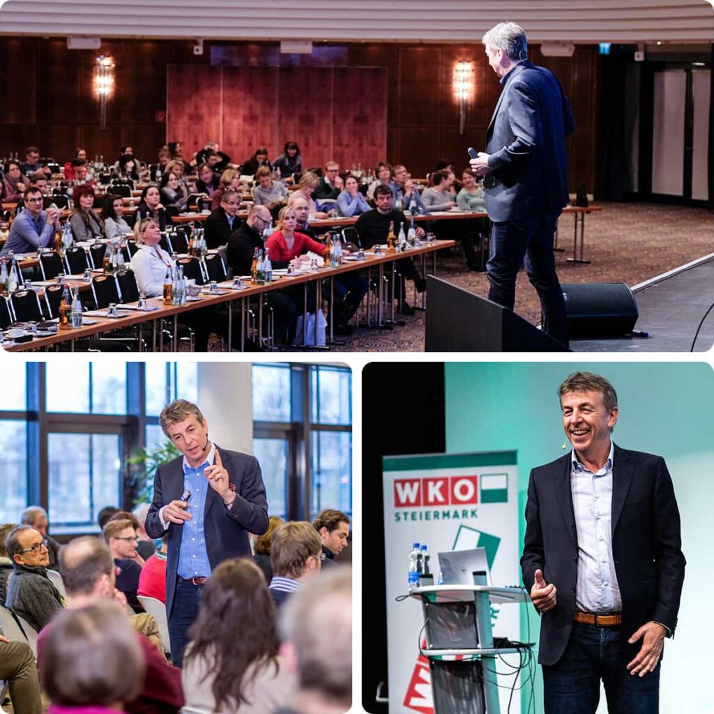 Vorträge / Seminare / Veranstaltungen von Motivationstrainer Dirk Schmidt